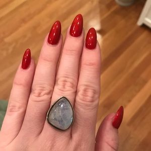 Moonstone Ring Approx. Size 8
